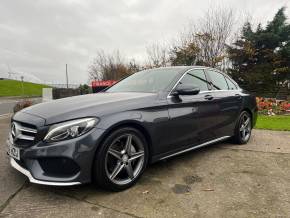 MERCEDES-BENZ C CLASS 2016 (66) at Long and Small Service Station Maryport