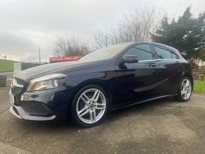 MERCEDES-BENZ A CLASS 2017 (17) at Long and Small Service Station Maryport